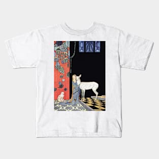 Blondine by Virginia Frances Sterrett Kids T-Shirt